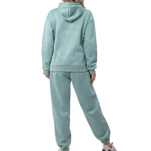 Survêtement ample pour femme de haute qualité, couleur personnalisable, respirant, vêtement décontracté d'hiver, 100% coton, réversible - Product Image 5
