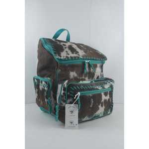 Genuine Leather Bohemian Style <b>Casual</b> <b>Sports</b> <b>Backpack</b> with Zipper Closure Waterproof Feature Unisex L' Art of Leather - Product Image 2