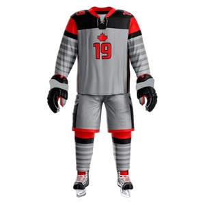 Uniforme de hockey sur glace en gros, fabricant OEM, broderie de logo personnalisé, kit de hockey sublimé, fournisseur de vêtements d'équipe haut de gamme - Product Image 4