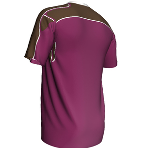 Camiseta de Fútbol con Cuello en V y Gráfico de Olas en el Pecho, Sublimada, Personalizada, de Secado Rápido y Transpirable, Uniforme de Fútbol para Hombre - Product Image 3