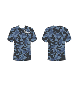 เสื้อยืดแขนสั้นลายพรางผู้ชาย คอกลม ทรงปกติ แห้งเร็ว สวมใส่สบาย พิมพ์ลายแบบซับลิเมชั่น โพลีเอสเตอร์ 100% - Product Image 6