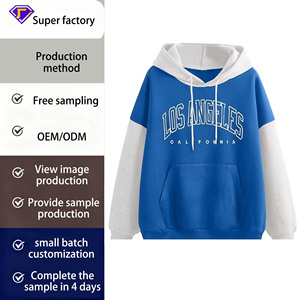 Sudadera con capucha para hombre, forrada para invierno, con estampado gráfico, bloques de color, hombros caídos, cuello redondo, bolsillo canguro, cortavientos - Product Image 3