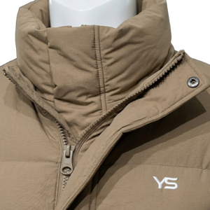 Blouson Bomber Décontracté Imperméable Coupe-Vent à Capuche Hiver Grande Taille Respirant 100g Polyester Fermeture Éclair Col Montant Homme - Product Image 3