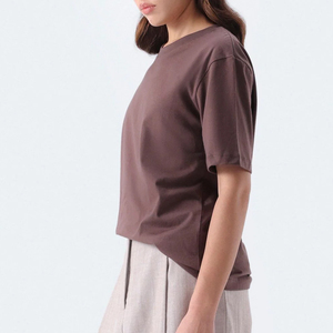 Camiseta Elegante e Informal para Mujer con Cuello Redondo, 100% Algodón Ecológico, Transpirable y de Secado Rápido - Product Image 5