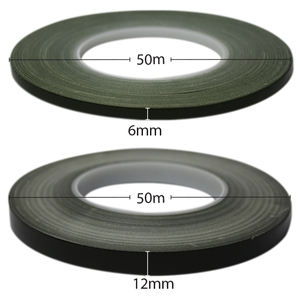 เทปกาวกันน้ำสีเขียวมะกอกเข้มสำหรับจัดดอกไม้สด ฉีกขาดง่าย - Product Image 1