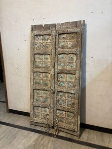 <b>Antique</b> Solid Wood Door Panels with Hand Carved <b>Frame</b> Luxury Villa Front Door for Restaurants Hotels Home Furniture - Product Image 3