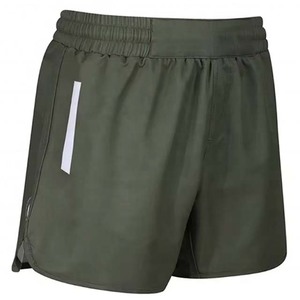 Shorts de boxe pour hommes respirants, imperméables, extensibles dans quatre directions, entrejambe de 4 pouces, fente haute, motif de sublimation personnalisé, mouvements libres - Product Image 2
