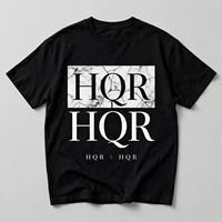 T-shirt décontracté à manches courtes pour homme, motif uni, col en V, en jersey de coton respirant, séchage rapide, coupe classique, logo frontal