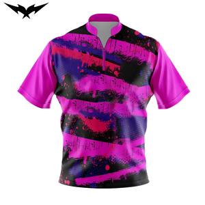 Maillots de bowling personnalisés réversibles sublimés 100% polyester, chemises d'équipe personnalisables, maillot de bowling unisexe - Product Image 1