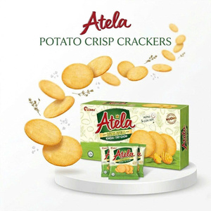 Best Selling Potato Vegetable Crackers 150g Crispy Baked Snacks Vietnam Manufacturer ODM - Product Image 1
