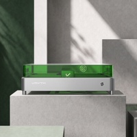 Máquina de Grabado Láser de Escritorio de 20W, Económica, Corta Madera Delgada, Graba Más de 300 Materiales, Ideal para Pequeñas Empresas y Aficionados