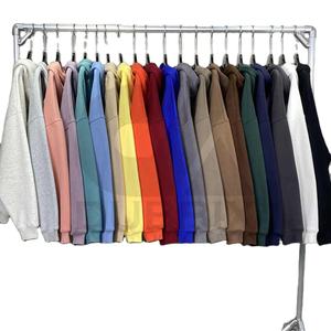 เสื้อฮู้ดผู้ชายใส่ได้ทั้งชายและหญิงเสื้อฮู้ดแบบสวมหัวเสื้อฮู้ดแบบกำหนดเองไหล่ตก - Product Image 3