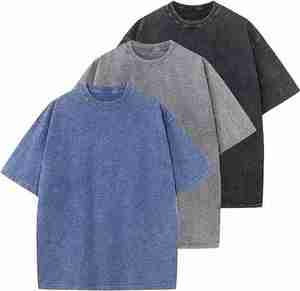 Camiseta de Cuello Redondo para Hombre, Algodón Premium, Cómoda, Corte Regular, Uso Diario Informal, Ropa Urbana y para Actividades al Aire Libre - Product Image 3