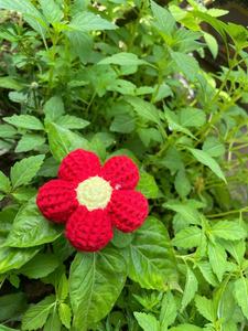 Jolies fleurs au crochet, porte-clés fleurs au crochet, porte-clés nœud, breloque de sac, cadeau pour les amoureux, cadeau pour les femmes - Product Image 4