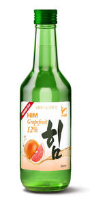 Liqueur de soju au pamplemousse coréen de qualité supérieure pour cocktails et boissons de fête - Product Image 2