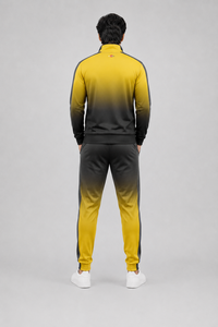 Ensemble de survêtement d'hiver pour hommes, personnalisable par sublimation, avec design imprimé intégral, tissu respirant, design 2-en-1, doublure polaire - Product Image 3