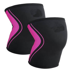 Genouillères en néoprène pour la musculation, la boxe, le karaté, le soutien des genoux, l'entraînement physique, usage intensif - Product Image 1