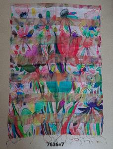 <b>Silk</b> Blended Digital Printed <b>Scarf</b> - Product Image 1