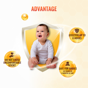 Lingettes nettoyantes pour bébé, fabriquées à partir de tissu spunlace, avec des qualités naturelles anti-moustiques. - Product Image 4