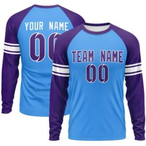 Camiseta Deportiva Personalizada de Manga Larga para Equipo, con Nombre y Número, Uniforme Atlético - Product Image 1
