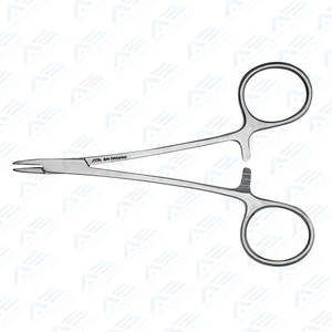 Porte-aiguilles en acier inoxydable de 13 cm (5 pouces) pour instruments chirurgicaux, équipements médicaux, manuel - Product Image 6