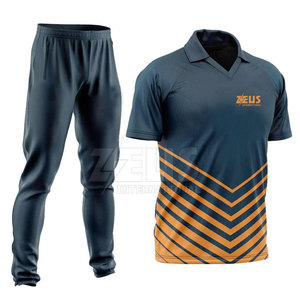 Uniformes de críquet de diferentes estilos y colores personalizados, 100% poliéster, conjuntos de uniformes de críquet para venta en línea - Product Image 2