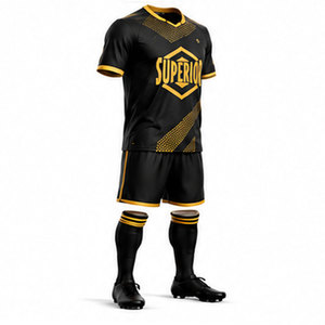 Custom Sublimated Soccer Uniform Featuring Fade-Resistant Graphics, Lightweight Fabric Construction and <b>Athletic</b> Performance Fit - Product Image 4