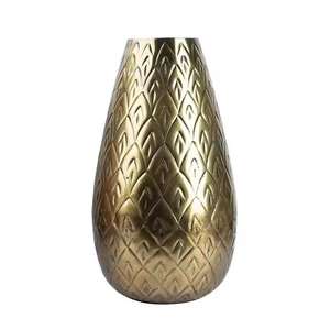 Florero de Metal Hecho a Mano, Ideal para Colocar en el Suelo, en las Esquinas de la Sala de Estar y como Decoración Destacada - Product Image 4