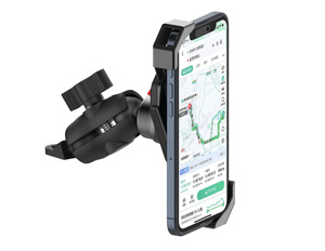 Innovador soporte antirrobo para teléfono de motocicleta con base de refrigeración ampliada - Product Image 1