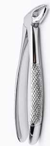 Tarrant Global PF-14 Pince d'extraction dentaire pédiatrique manuelle, petite taille, bec dentelé, poignée ergonomique, 3 mâchoires, poignée texturée - Product Image 3