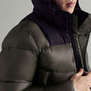 Veste d'hiver matelassée élégante pour homme, coupe décontractée, idéale pour un usage quotidien et les activités de plein air légères - Product Image 5