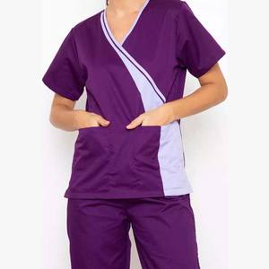 Tenues et tuniques d'infirmières à manches courtes pour femmes, uniformes de travail pour le personnel médical, collection 2026, les dernières conceptions les plus récentes pour hôpitaux - Product Image 5