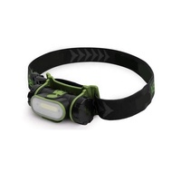 Linterna frontal recargable por USB