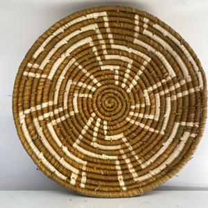 Plaque de carex orange naturelle en gros nouveau modèle avec motif moulinet pour le stockage ou la décoration murale multifonction - Product Image 3