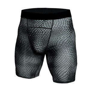 Custom Logo <b>Compression</b> Men <b>Shorts</b> Plus Size Athletic Sports Workout Running Men Gym <b>Compression</b> <b>Shorts</b> With Pockets - Product Image 4