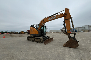 Excavadora de cadenas CX145DSR confiable, modelo 2021, para preparación de sitios de excavación y trabajos de servicios públicos - Product Image 4