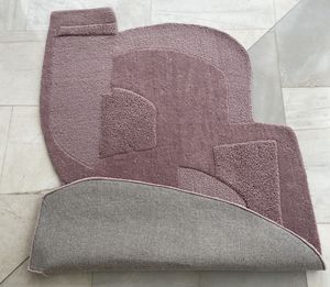PRECIO DE FABRICANTE: Alfombra india de lana texturizada de pelo alto, hecha a mano, con diseño exclusivo, elegante y sofisticada para tus interiores. - Product Image 6