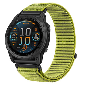 Compatible con relojes <span class=keywords><strong>Garmin</strong></span> Fenix 8/7X; <span class=keywords><strong>Correa</strong></span> de nailon para exteriores <span class=keywords><strong>Garmin</strong></span> <span class=keywords><strong>Tactix</strong></span> 7 con un patrón resistente y todoterreno. - Product Image 5