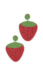 Handmade Beaded Pineapple Drop Earrings Women's Bohemian <b>Statement</b> <b>Jewelry</b> Fashion Party Accessories Yellow Green Resin Acrylic - Product Image 5
