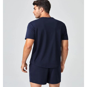 New Fashion Custom T-shirt and Shorts <b>Set</b> with Custom Logo & Design Breathable Summer Men's <b>Twin</b> <b>Sets</b> OEM Service Sport Wear Sum - Product Image 6