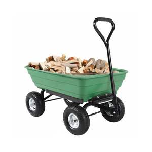 Carrito de Jardín Moderno de Polipropileno de 600 lb, con Neumáticos Resistentes de 4.0 Pies Cúbicos, para Jardín, Granja y Transporte, ODGGAD010, Precio de Fábrica - Product Image 1