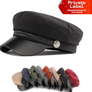 หมวกปักลายแบบกำหนดเอง Fiddler Cap - ผู้จัดจำหน่ายแบรนด์แฟชั่นบูติกคุณภาพสูง ผ้าฝ้าย 100% ปรับขนาดได้ หมวกลำลองสำหรับผู้ใหญ่แบบ unisex - Product Image 1