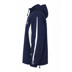 Custom <b>Mens</b> <b>Half</b> <b>Zip</b> Hooded Windbreaker <b>Jacket</b> Lightweight Water Resistant Outdoor Anorak OEM Logo Breathable Pullover - Product Image 5