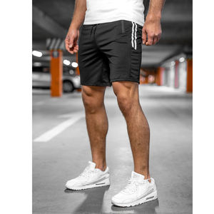 <b>Mens</b> sweat <b>shorts</b> made from soft fleece fabric with elastic waistband and pockets perfect for gym and <b>lounging</b> - Product Image 3