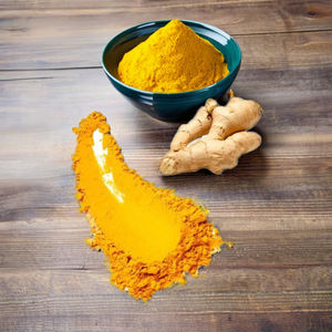 Poudre de curcuma jaune biologique en vrac extrait de plantes de qualité alimentaire emballé sous vide de qualité supérieure disponible pour la vente en gros - Product Image 2