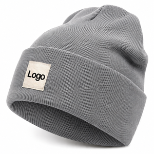 Bonnet en tricot avec détails de patchwork, vente en gros pour les détaillants de mode américains, marque privée, approvisionnement direct usine - Product Image 5