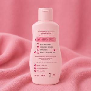 <b>Vitamin</b> E for Soft Skin Care and Private Label Nourishing Massage Oil with Almond Coconut - Product Image 4