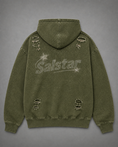 เสื้อยืดพิมพ์ลายคริสตัลแบบย้อมสีพิเศษ ผ้าฝ้ายสไตล์วินเทจ สตรีทแวร์ รับทำโลโก้แบรนด์ของคุณเอง โรงงาน OEM ODM - Product Image 4