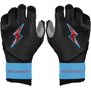 Gants de frappeur de baseball en cuir à marque privée OEM, adhérence professionnelle, fermeture auto-agrippante ambidextre, durables et légers - Product Image 5