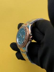 BOJ Plain R.O.L.E.X.74 Top Seller Two Tone Stainless Steel <b>Mechanical</b> Automatic Analog Wrist <b>Watch</b> For Men At Low Price Hot Sale - Product Image 3